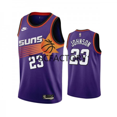 Maglia NBA Phoenix Suns Cameron Johnson 23 Nike 2022-23 Classic Edition Viola Swingman - Uomo